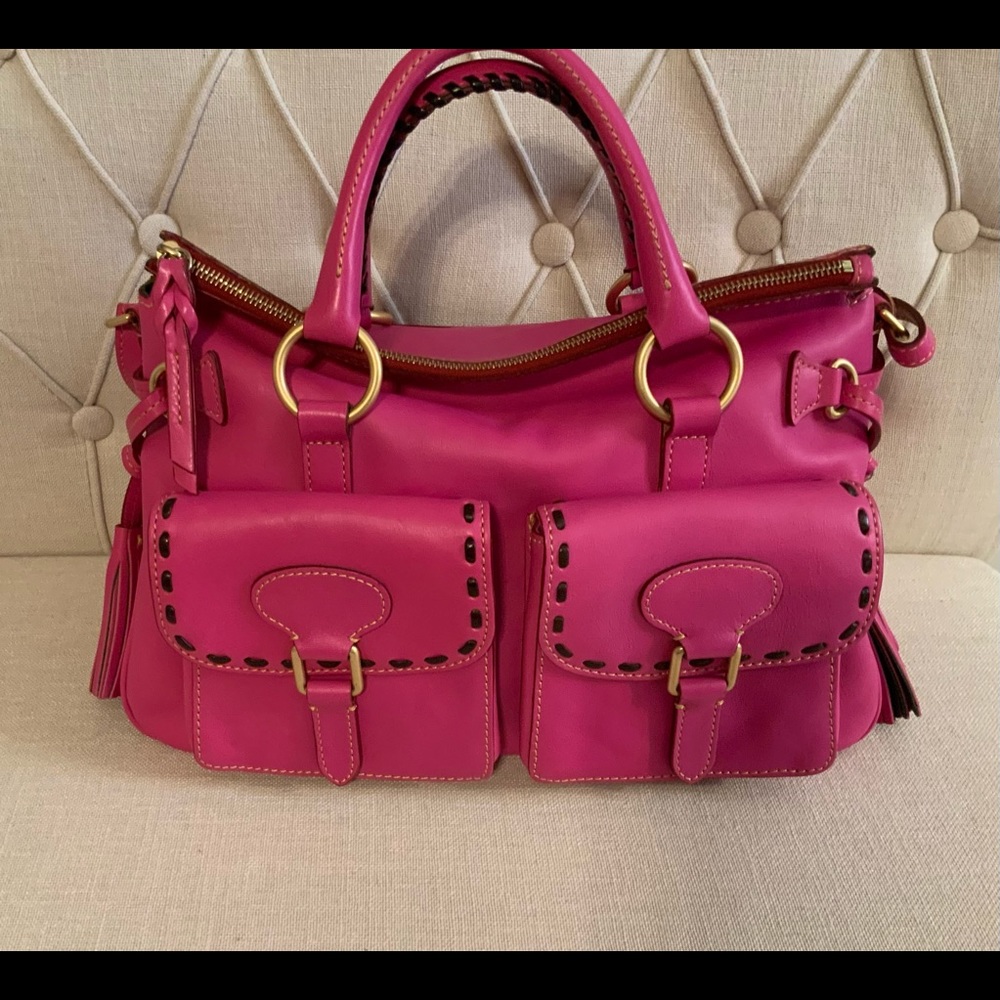 Dooney & Bourke Rare Violet Pocket Satchel